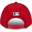 cappello-curvo-rosso-snapback-9forty-m-crown-player-replica-dei-cleveland-guardians-mlb-di-new-era
