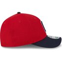 mutzen-gebogen-rot-snapback-9forty-m-crown-player-replica-der-cleveland-guardians-mlb-von-new-era