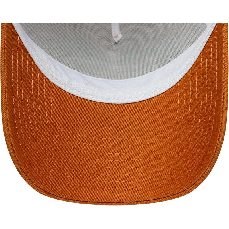 cappello-curvo-arancia-snapback-a-frame-fishing-di-new-era