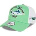mutzen-gebogen-grun-snapback-a-frame-fishing-von-new-era