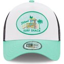 cappello-curvo-verde-snapback-a-frame-location-dei-miami-di-new-era