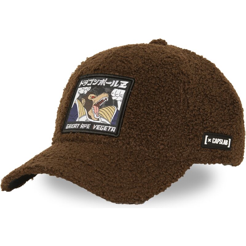 cappello-curvo-marrone-snapback-great-ape-dbz12-she-vegeta-dragon-ball-di-capslab