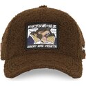 mutzen-gebogen-braun-snapback-great-ape-dbz12-she-vegeta-dragon-ball-von-capslab