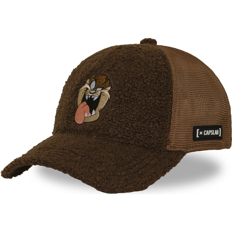 casquette-trucker-marron-diable-tasmanie-loo14-taz-looney-tunes-capslab