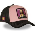 cappello-curvo-rosa-snapback-acid-art1-monacid-monna-lisa-famous-di-capslab