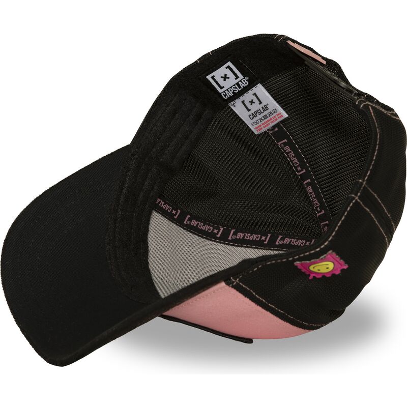 casquette-trucker-rose-et-noire-mona-lisa-acid-art1-mona-monacid-famous-capslab casquette-trucker-rose-et-noire-mona-lisa-acid-art1-mona-monacid-famous-capslab