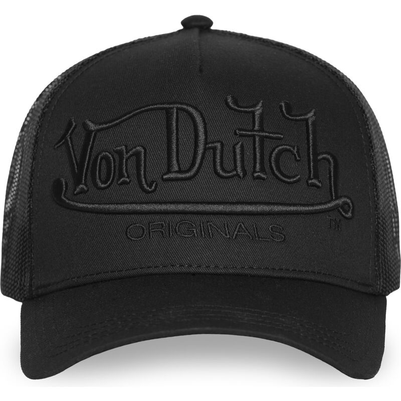 casquette-trucker-noire-emb03-von-dutch