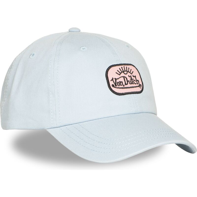 casquette-courbee-bleue-claire-ajustable-log11-von-dutch