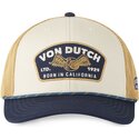 cappello-marrone-e-blu-marino-sem07-di-von-dutch