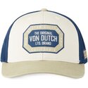 casquette-trucker-beige-et-bleue-sem10-von-dutch