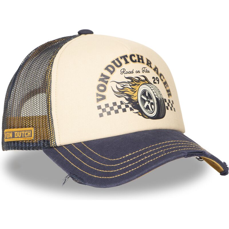 casquette-trucker-beige-et-bleue-marine-crew32-von-dutch