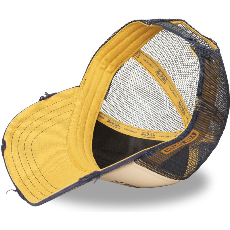 casquette-trucker-beige-et-bleue-marine-crew32-von-dutch