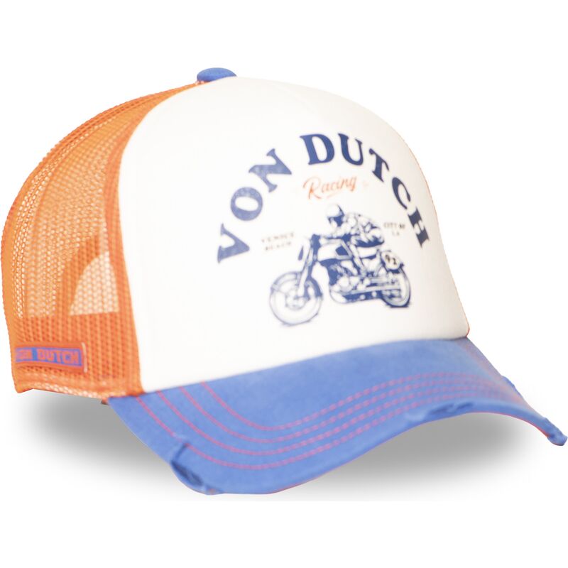 trucker-cap-orange-und-blau-crew34-von-von-dutch