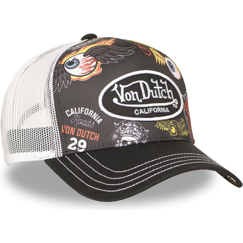 cappellino-trucker-nero-subl16-di-von-dutch cappellino-trucker-nero-subl16-di-von-dutch