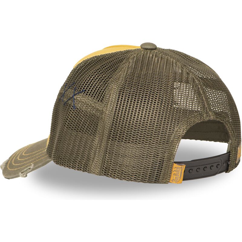 trucker-cap-gelb-und-grun-used-12-von-von-dutch