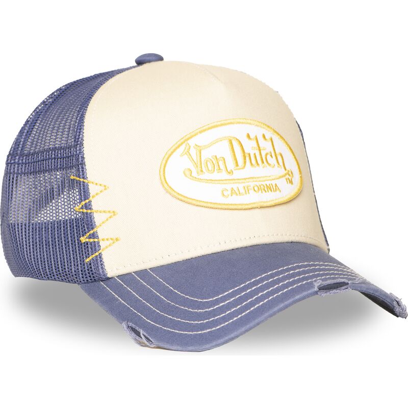 casquette-trucker-beige-et-violette-used-13-von-dutch