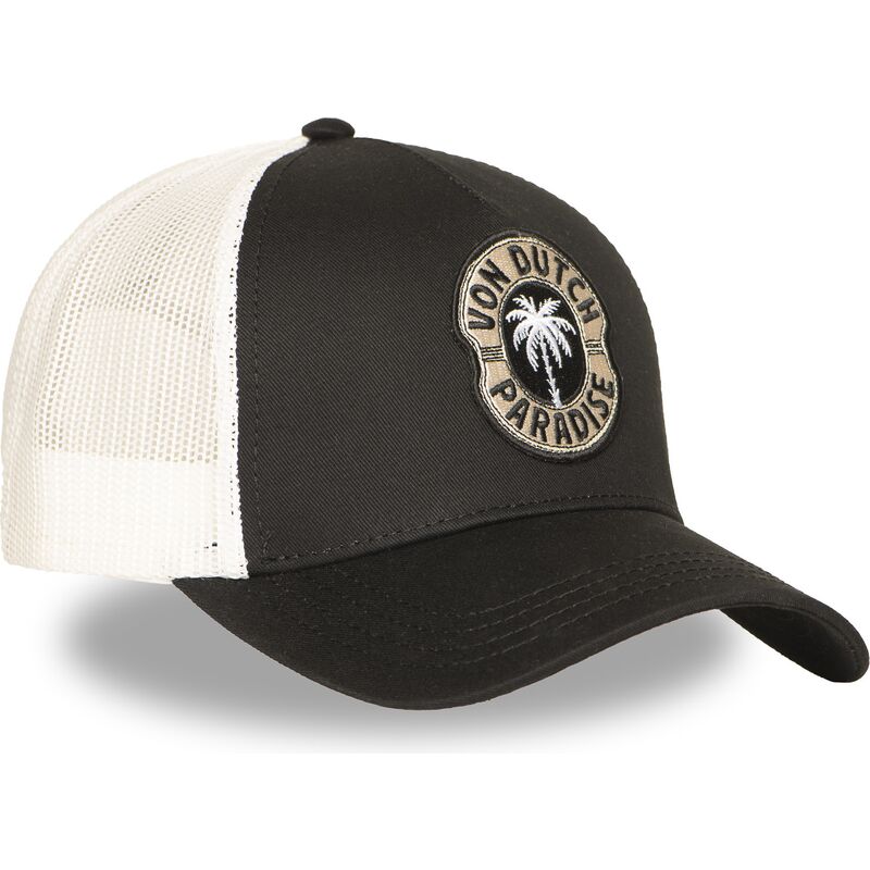 casquette-trucker-noire-et-blanche-mier-cb-von-dutch