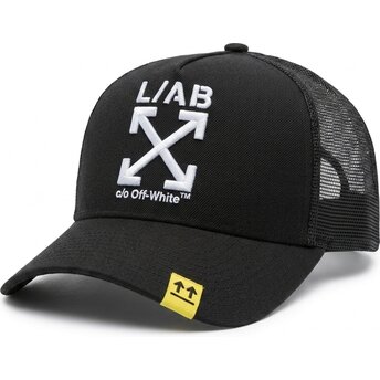 Cappello curvo nero snapback Clamp Arrows di L/AB c/o Off-White™