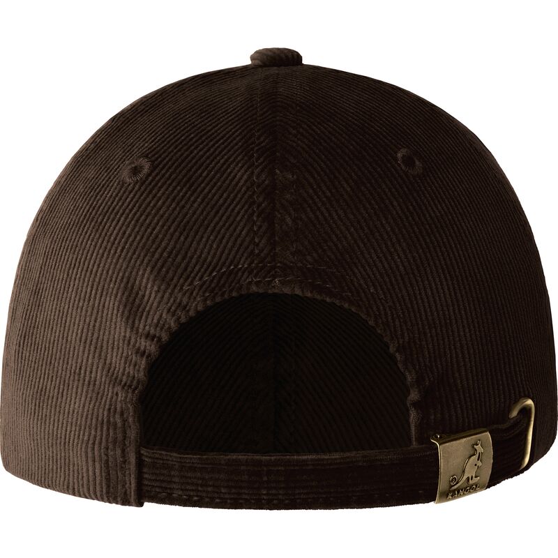 casquette-courbee-marron-ajustable-cord-baseball-kangol