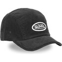 cappello-curvo-5-panel-nero-cinghia-regolabile-c5p-vel05-di-von-dutch
