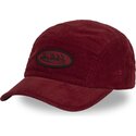 cappello-curvo-5-panel-rosso-cinghia-regolabile-c5p-vel04-di-von-dutch