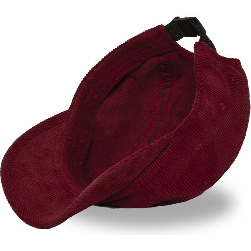 casquette-5-panel-courbee-rouge-ajustable-c5p-vel04-von-dutch casquette-5-panel-courbee-rouge-ajustable-c5p-vel04-von-dutch
