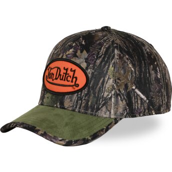 Cappello curvo verde snapback REKA01 di Von Dutch