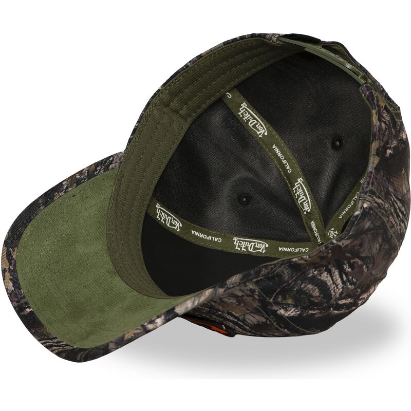 cappello-curvo-verde-snapback-reka01-di-von-dutch