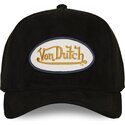 casquette-courbee-noire-snapback-fur-fn-von-dutch