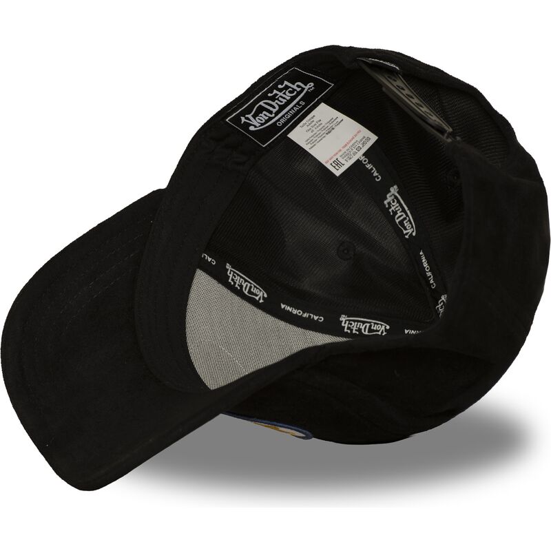 casquette-courbee-noire-snapback-fur-fn-von-dutch
