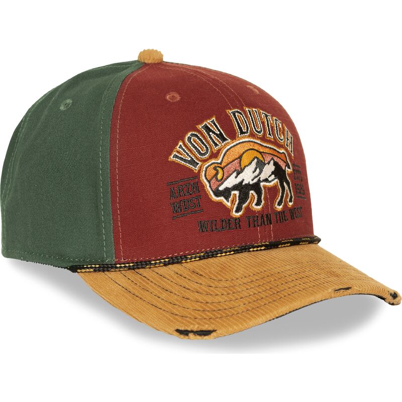 cappello-curvo-rosso-snapback-sem15-di-von-dutch cappello-curvo-rosso-snapback-sem15-di-von-dutch