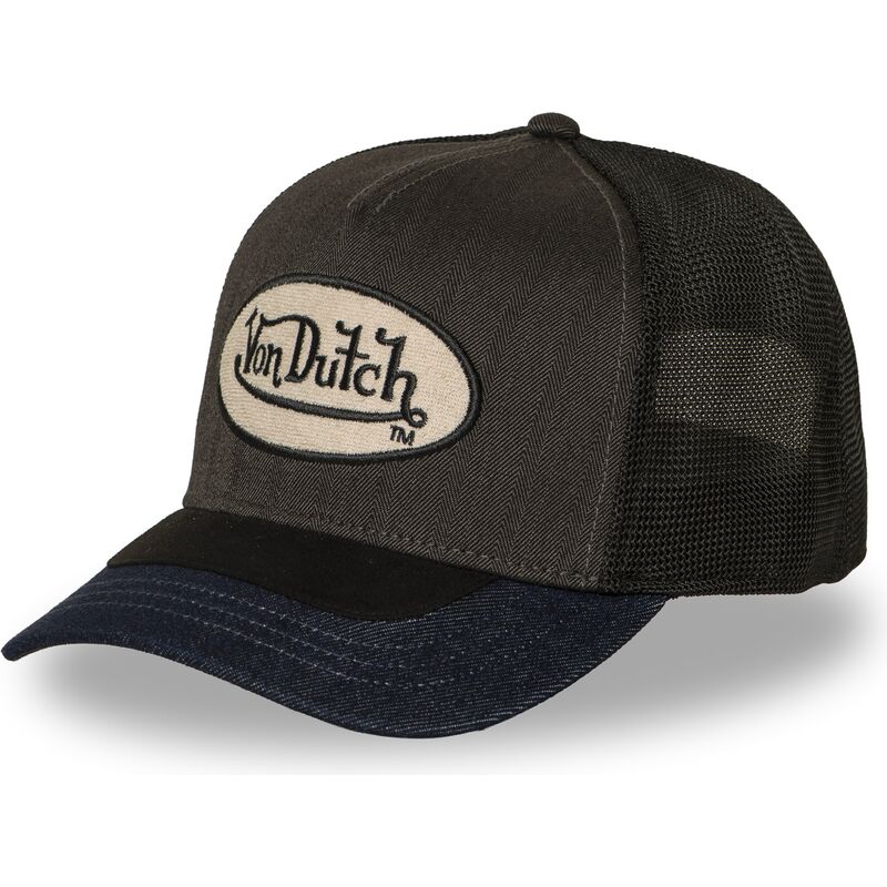 casquette-trucker-grise-et-noire-shield06-von-dutch