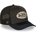 cappello-curvo-grigio-snapback-shield06-di-von-dutch