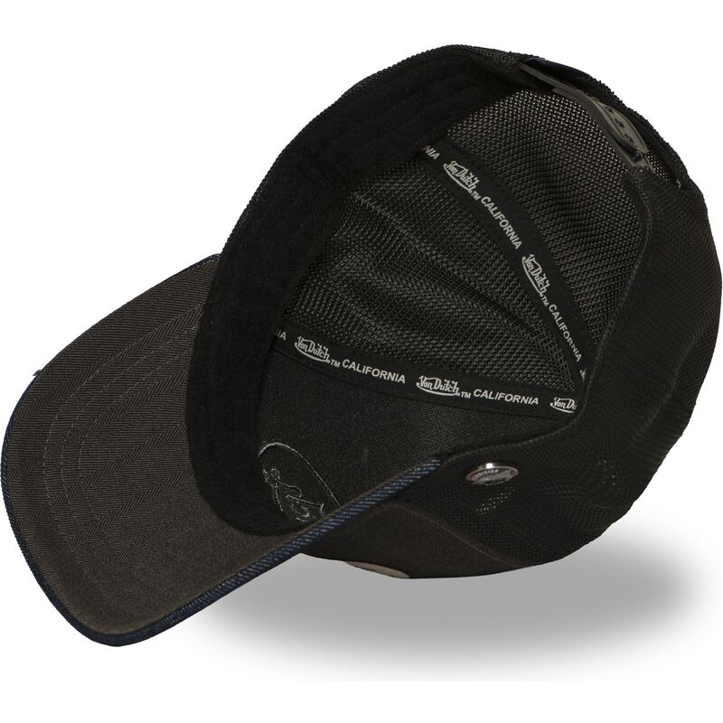 casquette-trucker-grise-et-noire-shield06-von-dutch