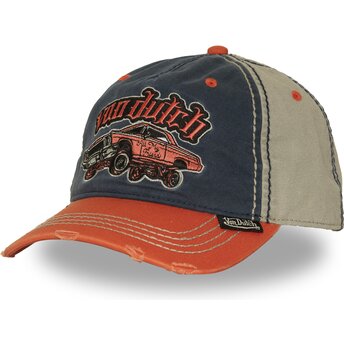 Cappello curvo multicolore cinghia regolabile RETRO18 di Von Dutch