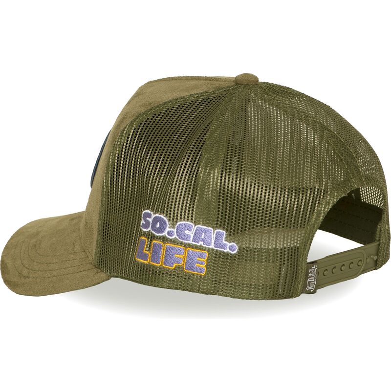 cappello-curvo-verde-snapback-fur15-di-von-dutch
