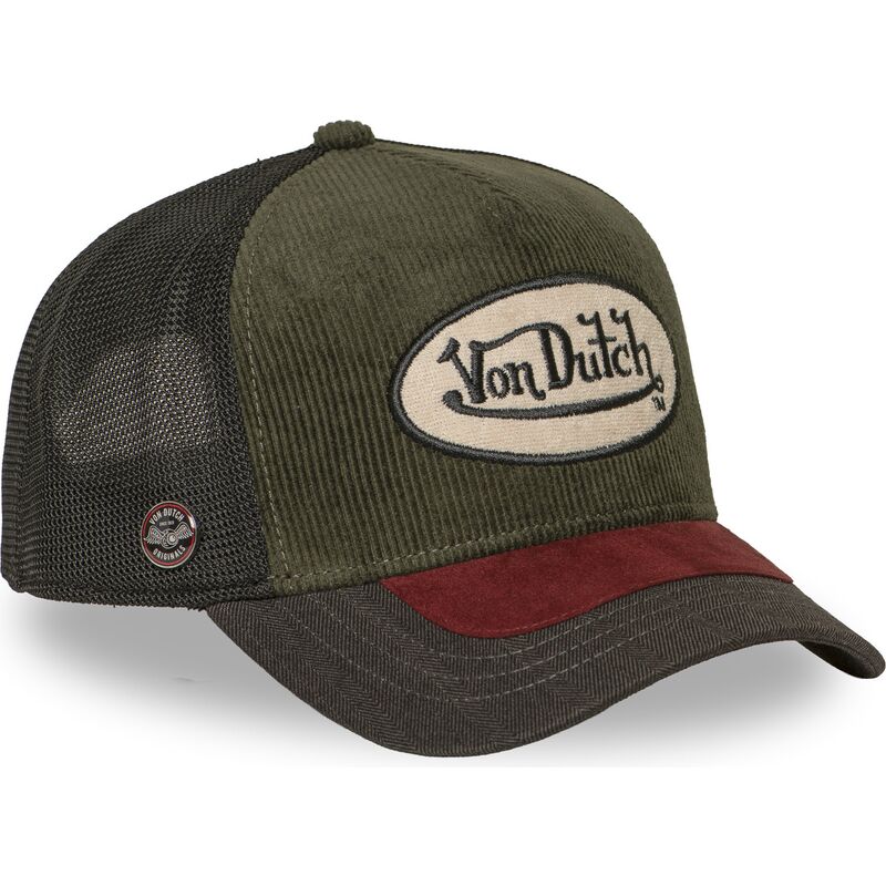 casquette-trucker-verte-et-rouge-shield07-von-dutch