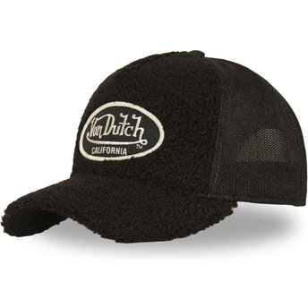 Cappello curvo nero snapback SHER NR di Von Dutch