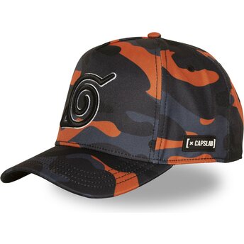Casquette courbée multicolore snapback Konoha NS7 OCA Naruto Capslab