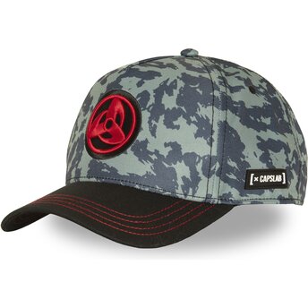 Cappello curvo multicolore snapback NS7 KAK Kakashi Hatake Naruto di Capslab