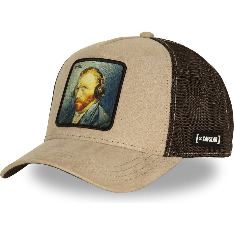 mutzen-gebogen-beige-snapback-art1-mono-vincent-van-gogh-famous-von-capslab mutzen-gebogen-beige-snapback-art1-mono-vincent-van-gogh-famous-von-capslab