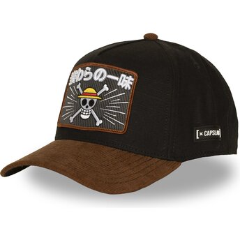 Mützen gebogen braun snapback OP8 MUG Strohhut-Piraten One Piece von Capslab