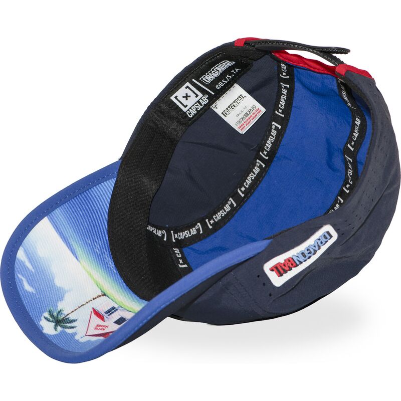 cappello-curvo-blu-snapback-db-gokb-kame-dragon-ball-di-capslab