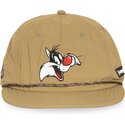 cappello-piatto-beige-snapback-loo13-goob-silvestro-looney-tunes-di-capslab