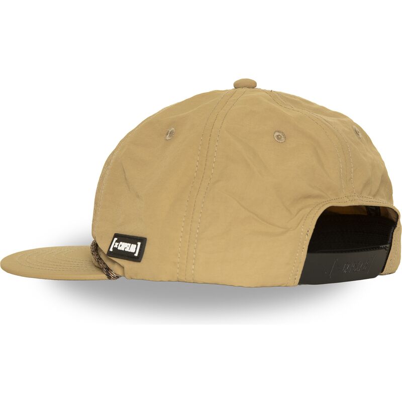 mutzen-flach-beige-snapback-loo13-goob-silvester-looney-tunes-von-capslab