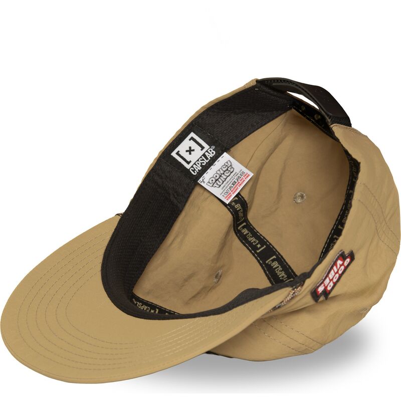 cappello-piatto-beige-snapback-loo13-goob-silvestro-looney-tunes-di-capslab