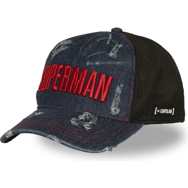 mutzen-gebogen-marineblau-snapback-dc12-blue-superman-dc-comics-von-capslab mutzen-gebogen-marineblau-snapback-dc12-blue-superman-dc-comics-von-capslab