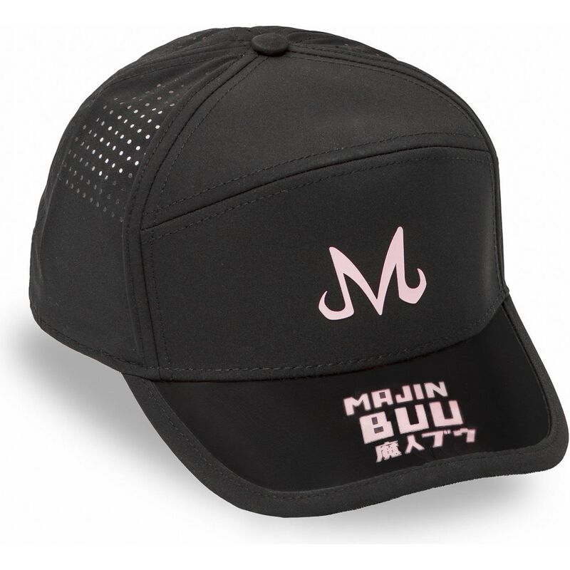 cappellino-curvo-nero-regolabile-kid-buu-dbz10-bu2-dragon-ball-di-capslab