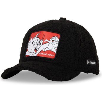 Mützen gebogen schwarz snapback TAJ5 TJ2 Tom und Jerry Looney Tunes von Capslab