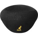 berretto-nero-con-logo-dorato-tropic-504-ventair-black-gold-di-kangol